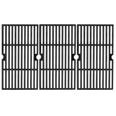 BBQMall front view of three replacement grates showing fit and finish benefits