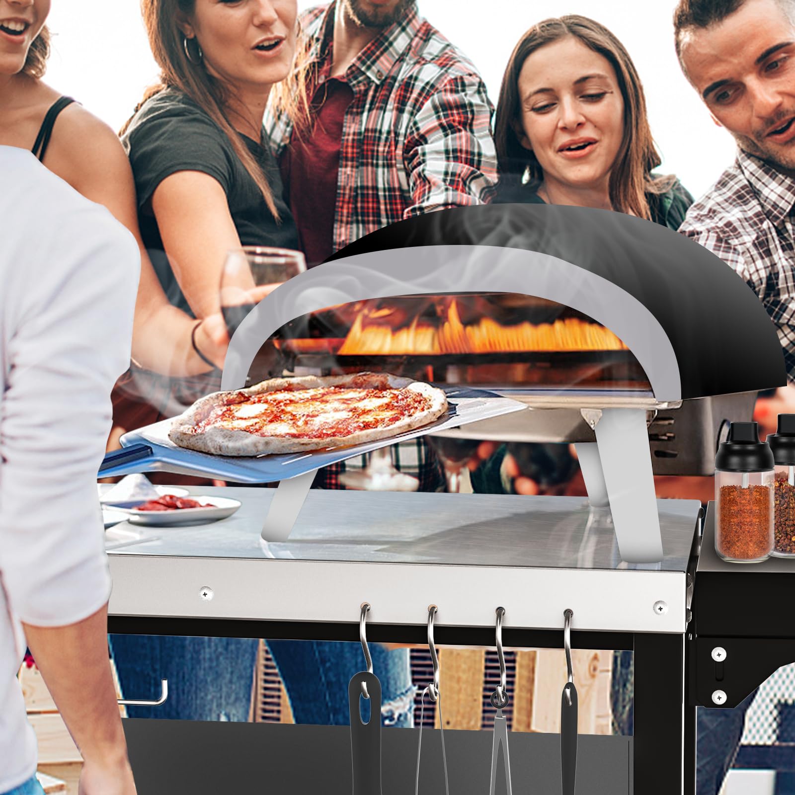 BBQMall outdoor backyard setup showing entertaining-ready station benefit
