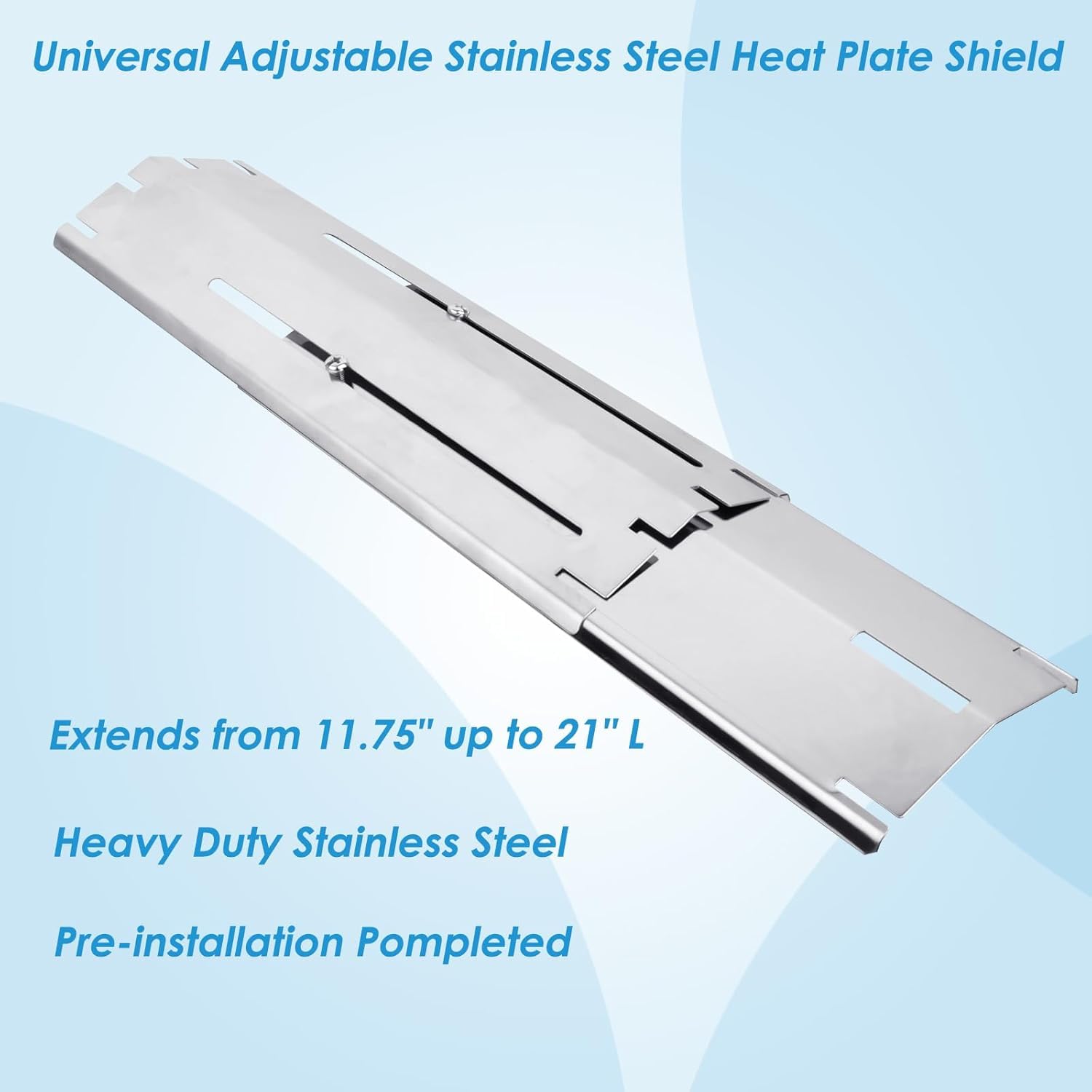 BBQration close-up of stainless steel surface emphasizing durable corrosion resistance