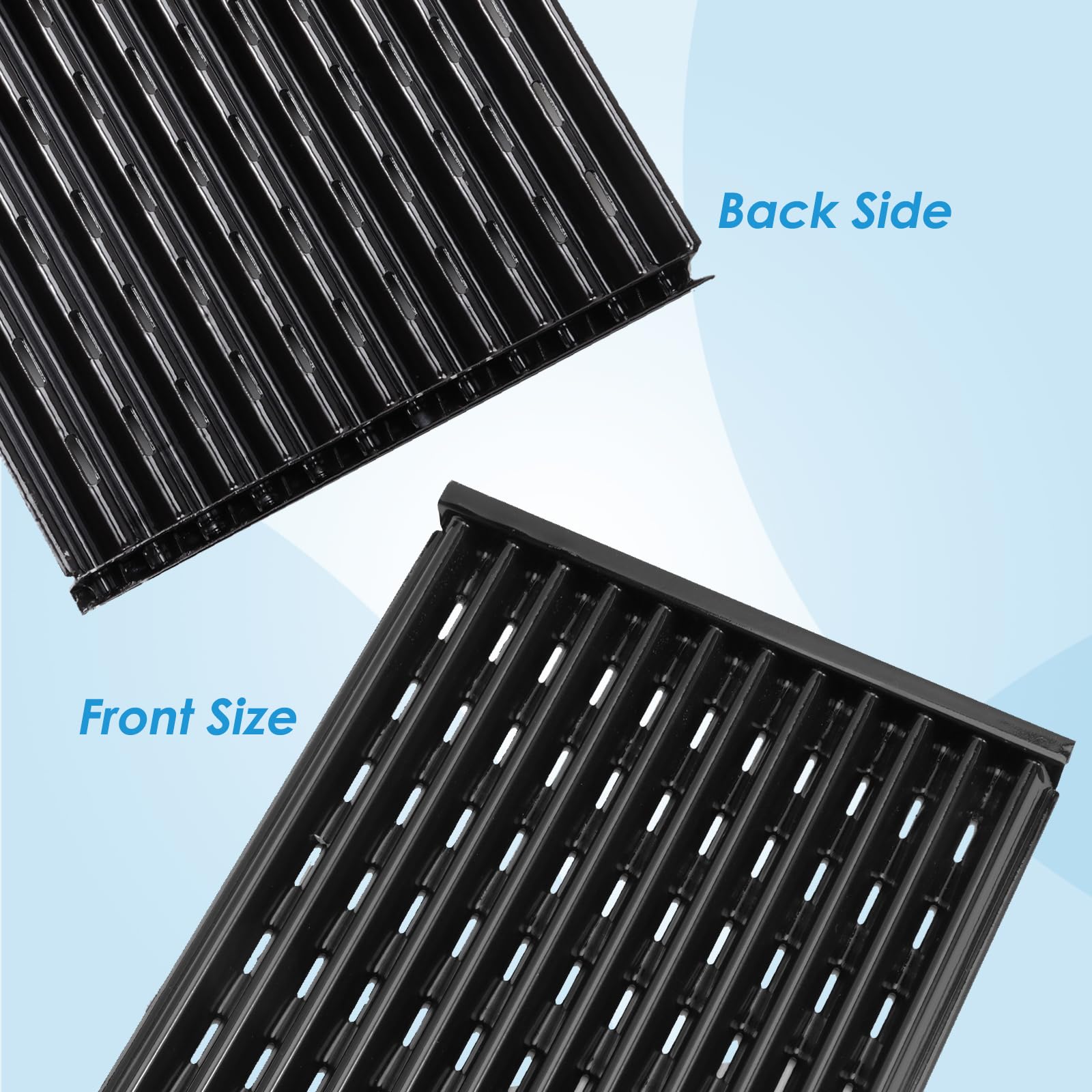 BBQration comparison with worn plate demonstrating improved performance