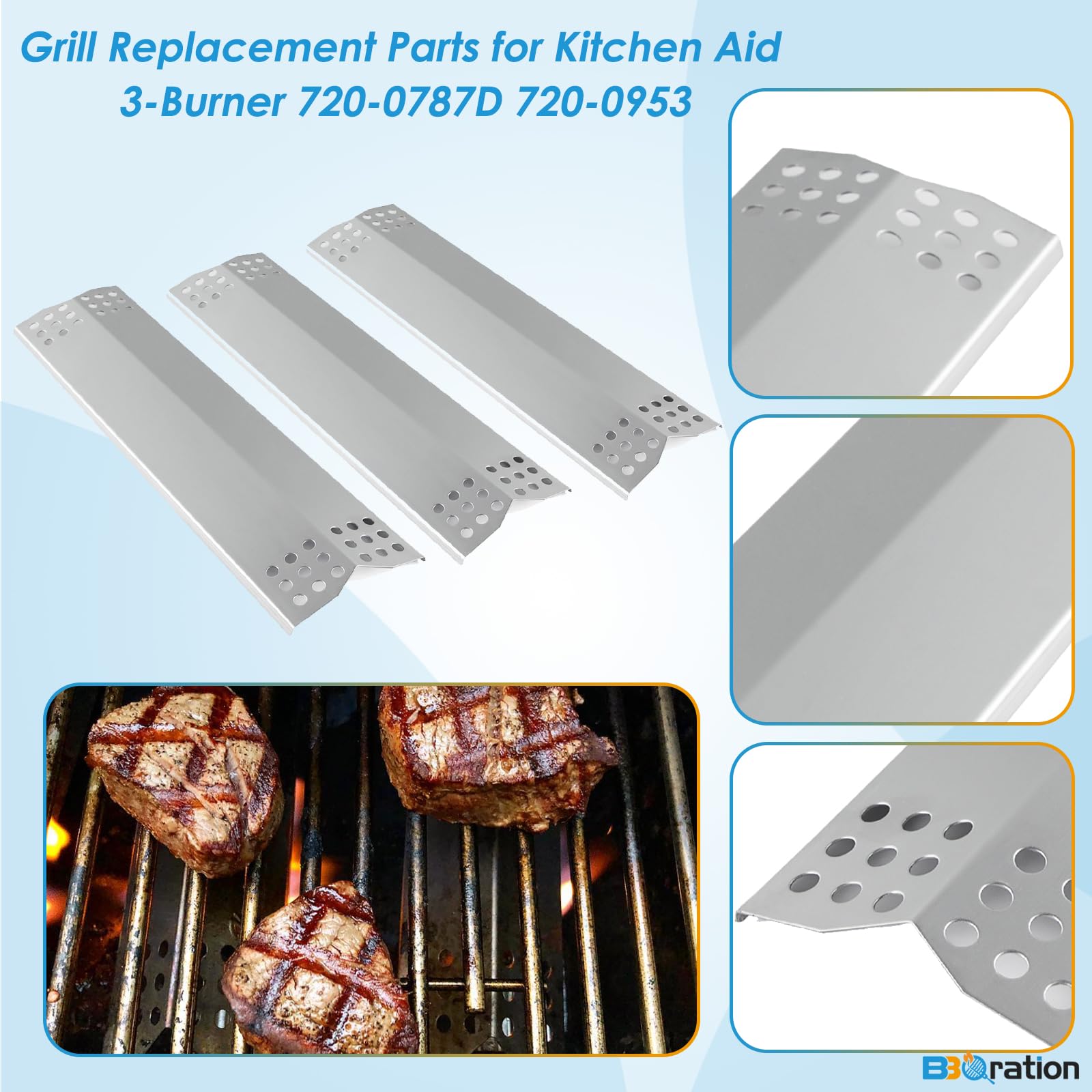 BBQration complete kit laid out for quick inventory and easy installation
