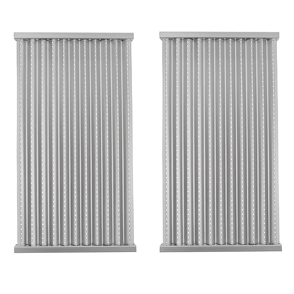 BBQration front view of two 17 inch emitters showing fit and finish benefit