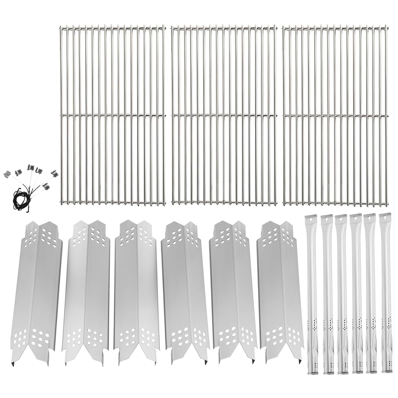 BBQration front packaging showing complete Nexgrill replacement kit and organized parts