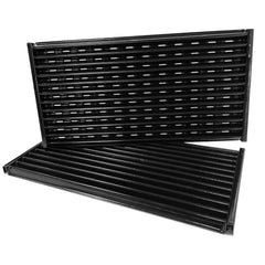 BBQration front view of 17-inch emitter grates showing fit and finish