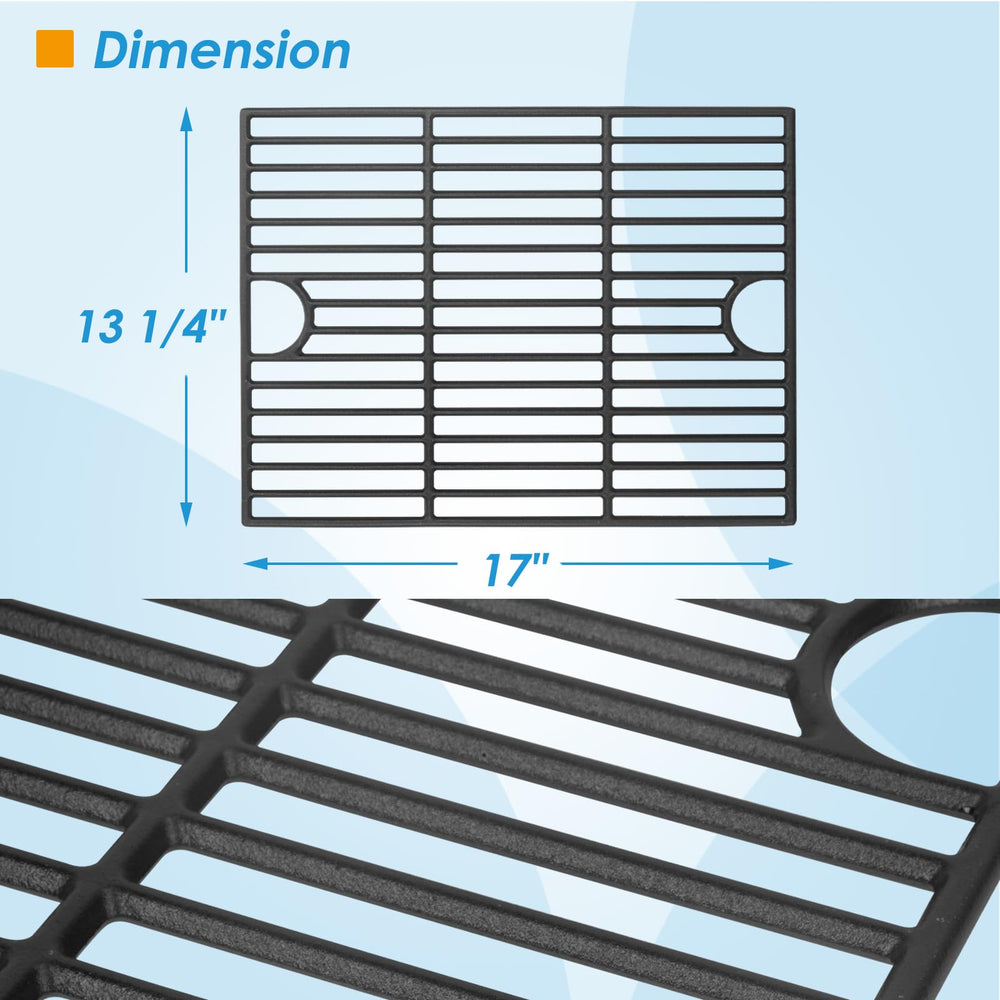 BBQration grates installed in a Nexgrill 4-burner showing secure fit and even heat