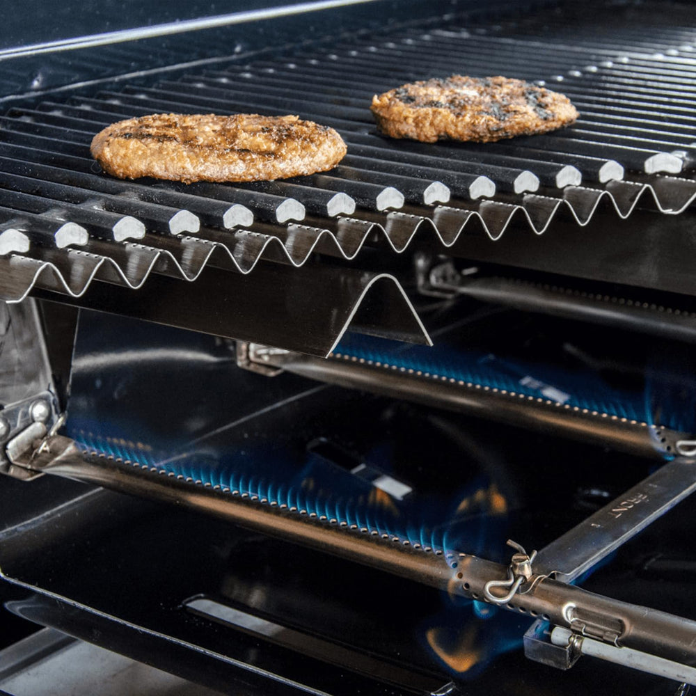 BBQration lifestyle shot of backyard grill with replaced parts ensuring reliable cooking