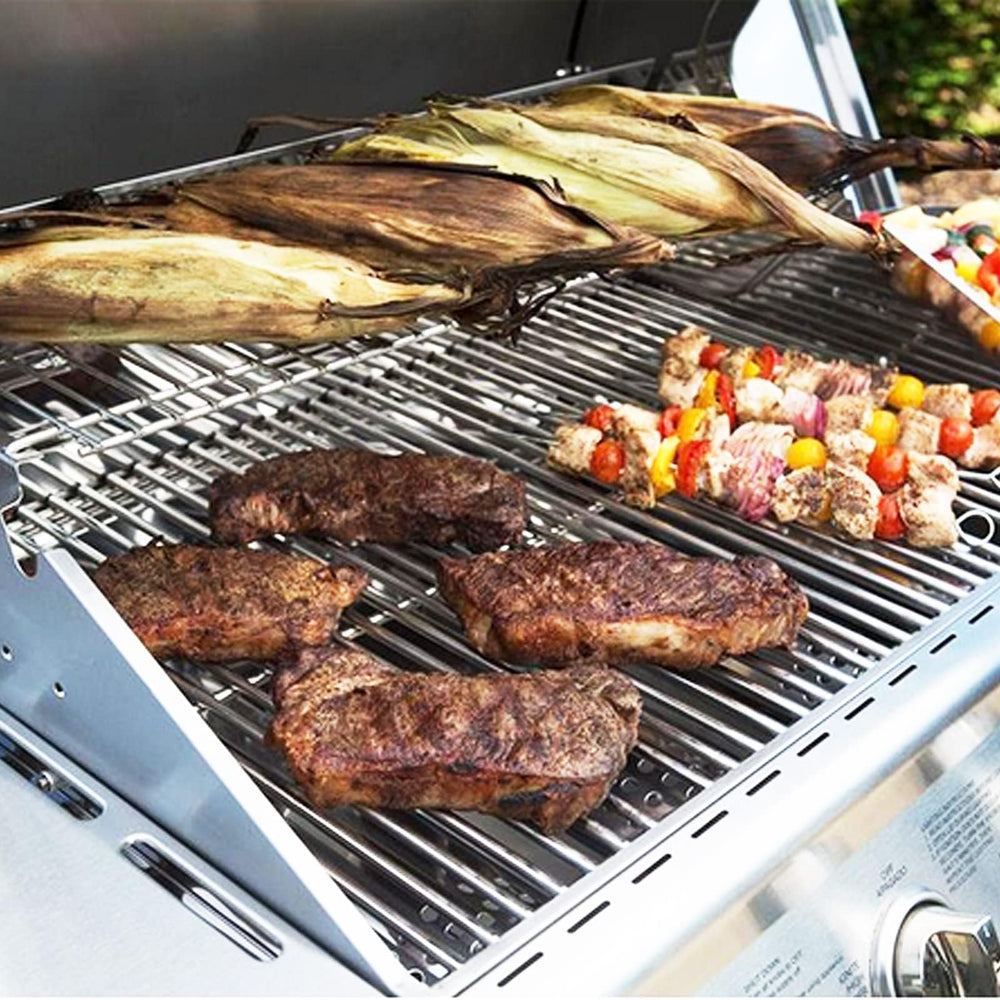 BBQration lifestyle scene with grill ready for cooking after replacement