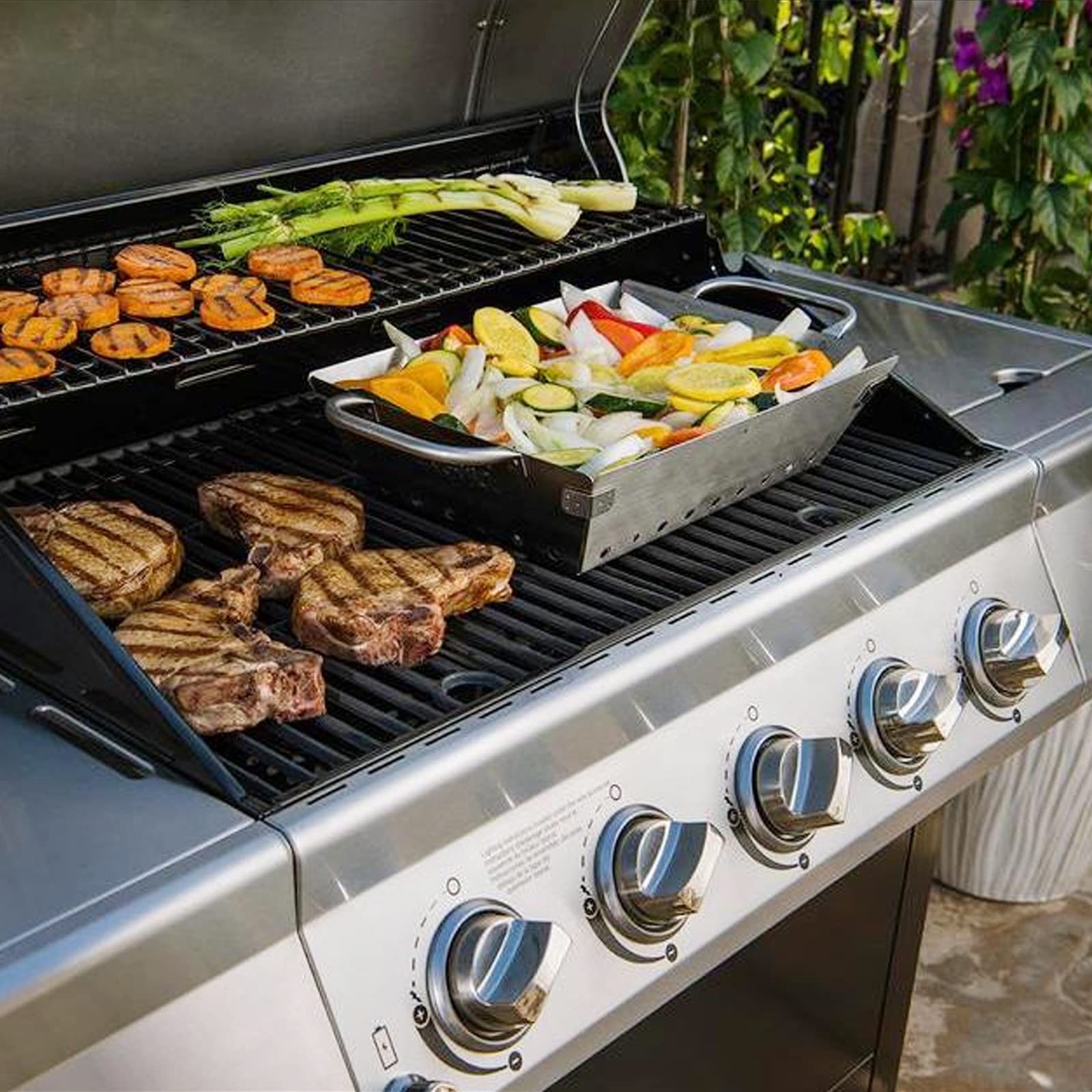 BBQration packaging and parts label showing included model compatibility for clarity