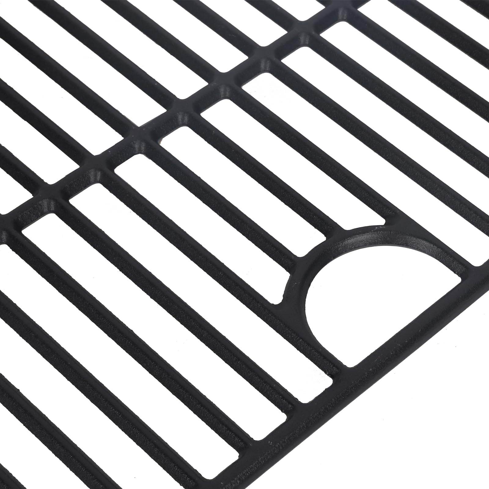 BBQration sear-marked steak on grate illustrating stronger searing and flavor