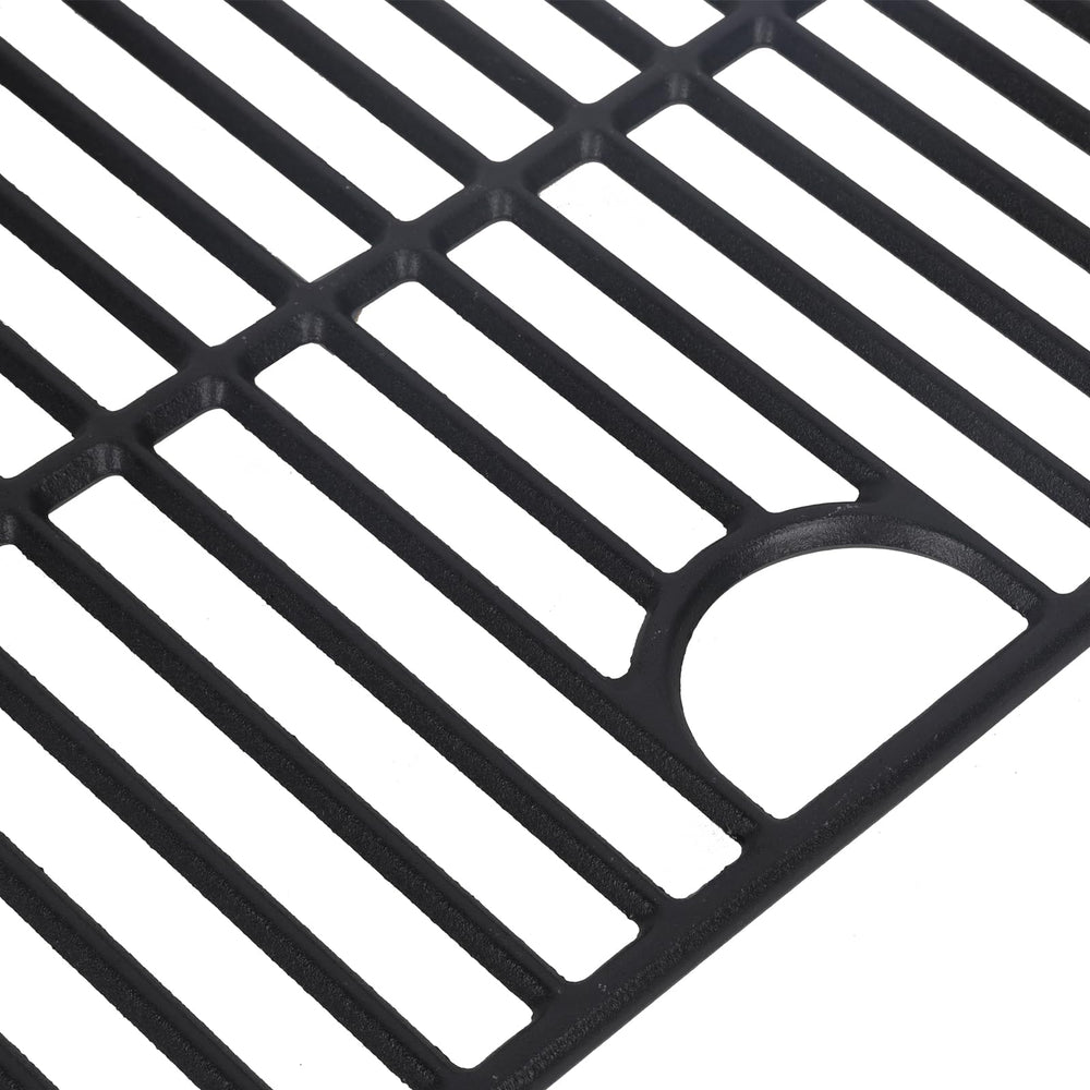 BBQration sear-marked steak on grate illustrating stronger searing and flavor