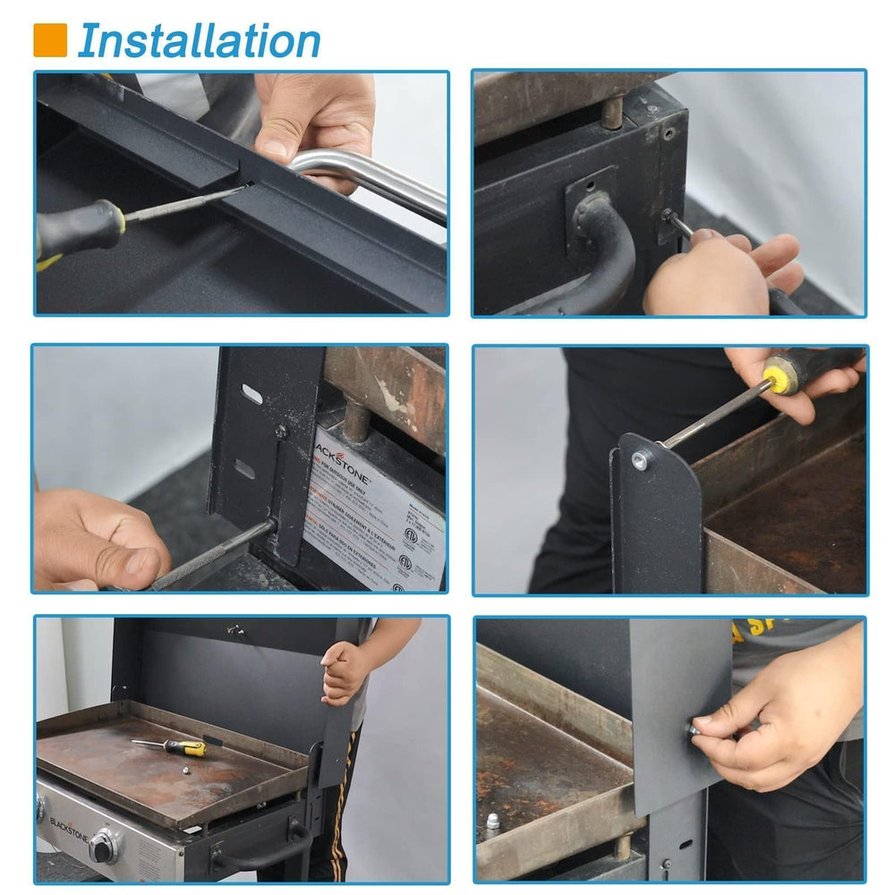 BBQration hinge close-up showing durable hardware and smooth motion