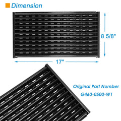 BBQration side profile showing grate depth and durable steel core benefit