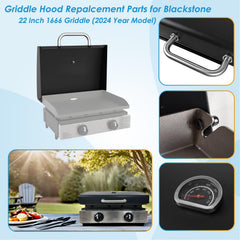 BBQration side profile shows lid angle and better heat retention for even cooking
