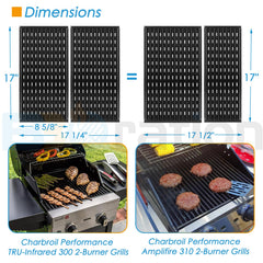 BBQration side profile showing emitter thickness and durable edges