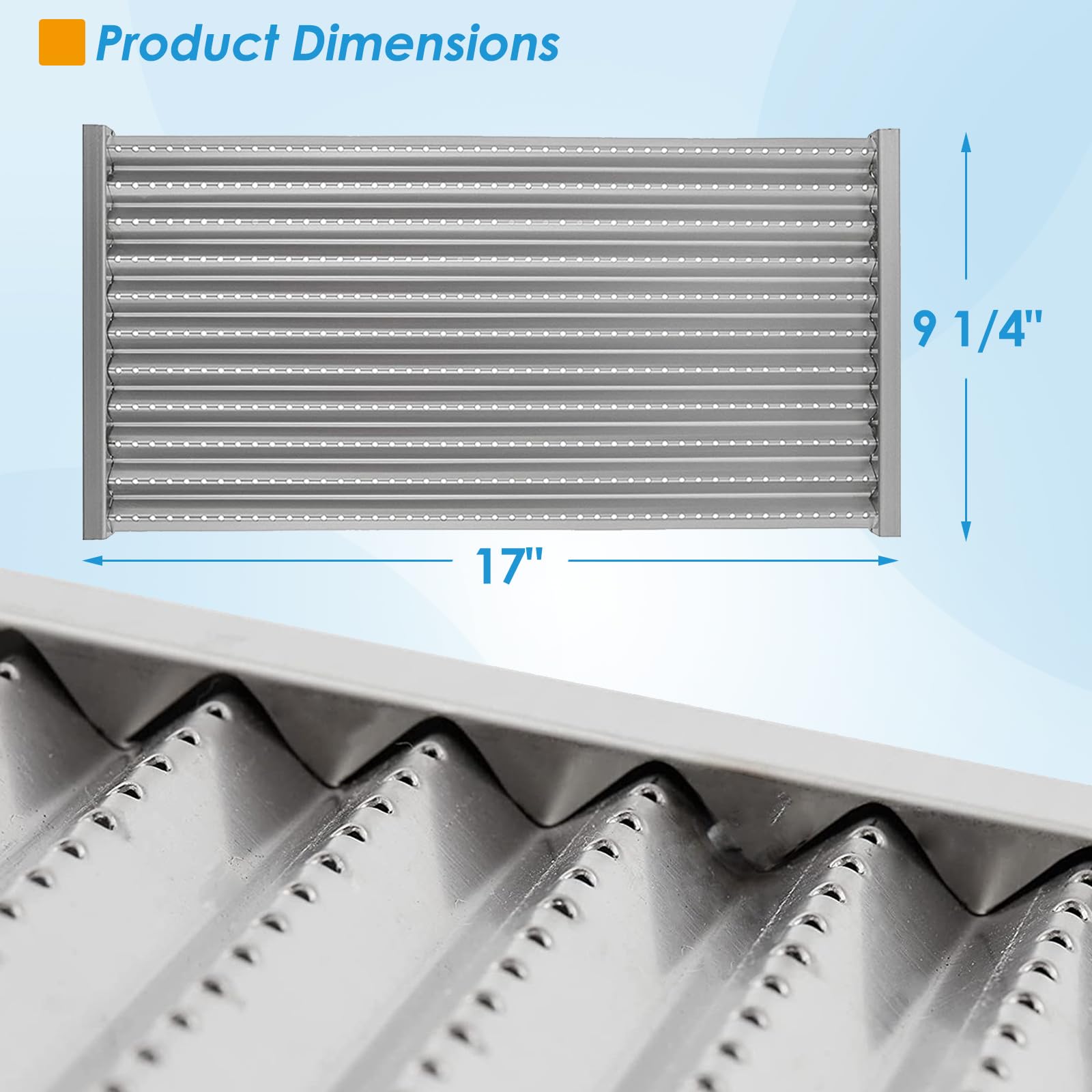 BBQration side profile showing emitter thickness and fit stability benefit