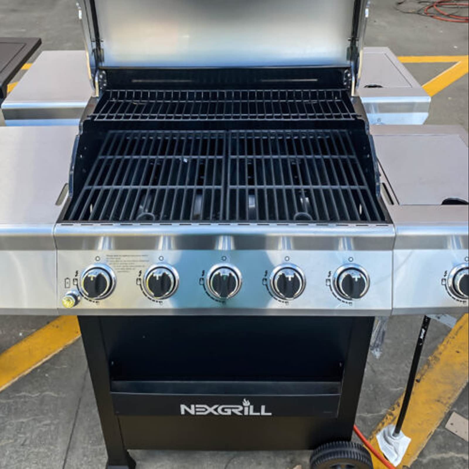 BBQration side profile showing grate thickness for better heat retention benefit