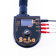 BBQube TempMaster Solo front panel showing dial and display for easy control