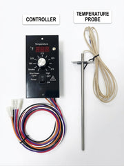 Bbqzone 7-inch RTD probe close-up ensuring precise temperature sensing