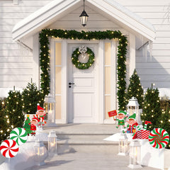 BBTO array of elf design variations displaying mix-and-match decoration options