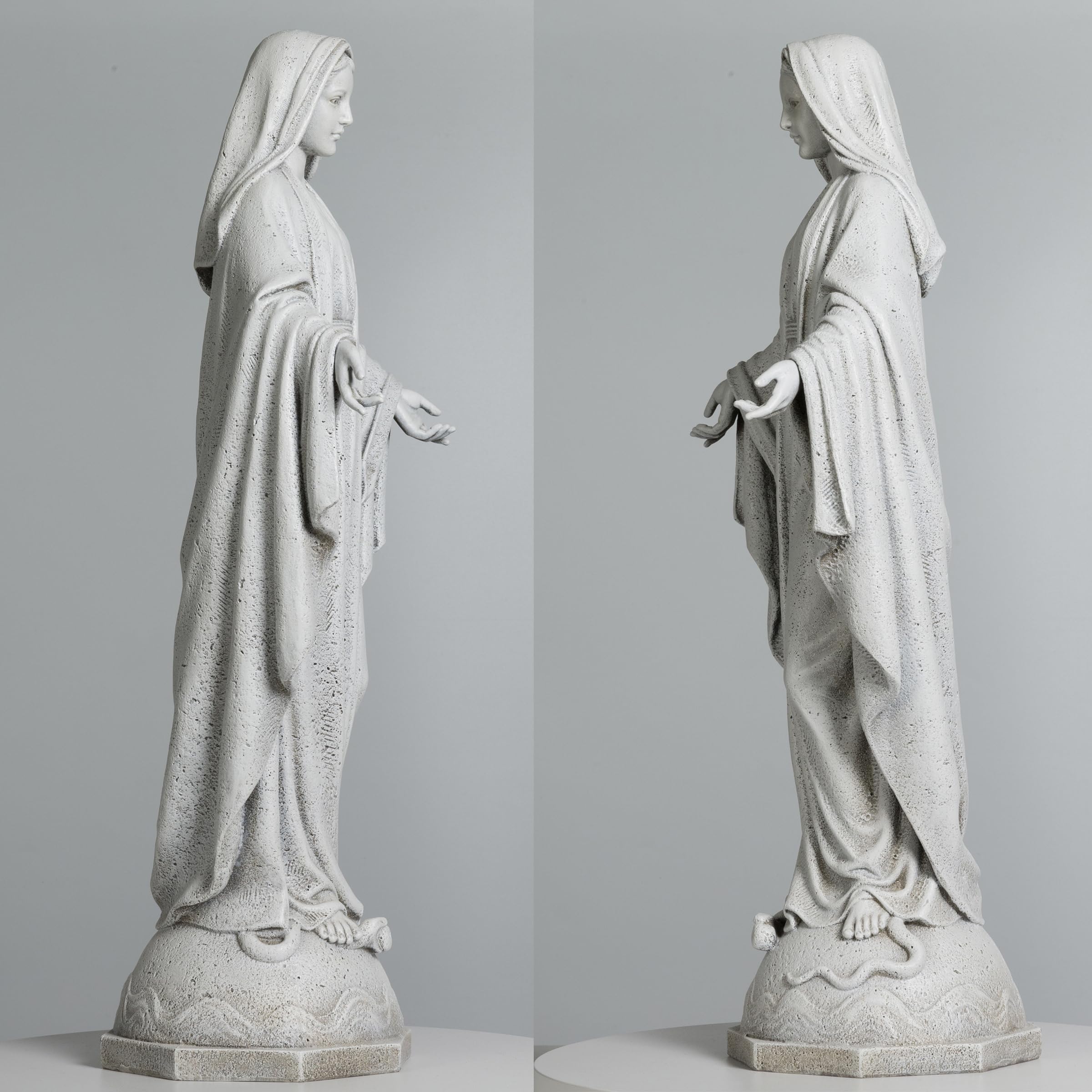 BC BUILDCLASSIC indoor altar display showing statue’s suitability for prayer space
