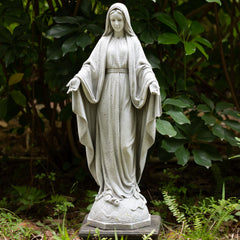 BC BUILDCLASSIC front view of Our Lady of Grace statue showing durable finish and presence