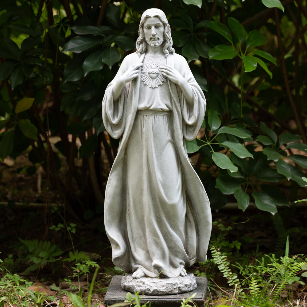BC BUILDCLASSIC statue front view showing devotional presence and durable finish