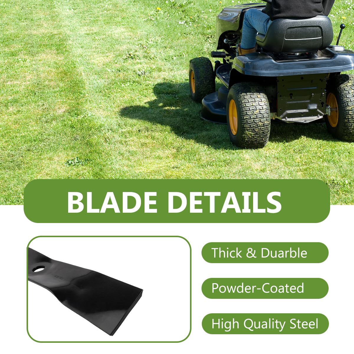 BCQNXX profile showing blade thickness and heat-treated steel strength