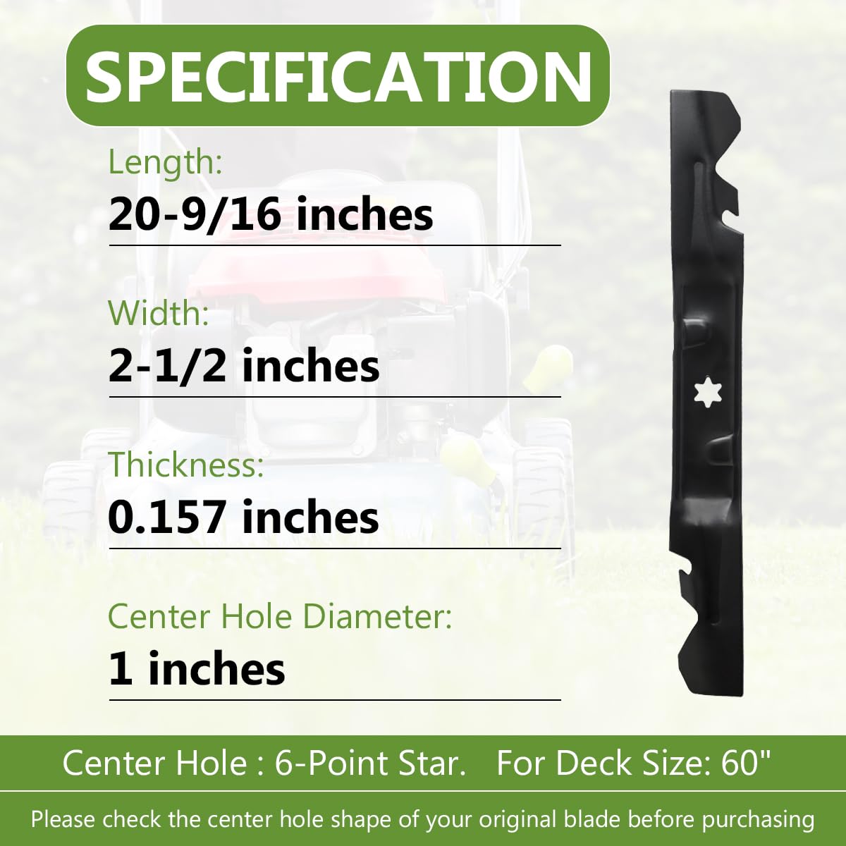 BCQNXX star-shaped 6-point center hole detail showing precise OEM-style mounting