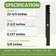 BCQNXX star-shaped center hole detail showing secure mounting benefit