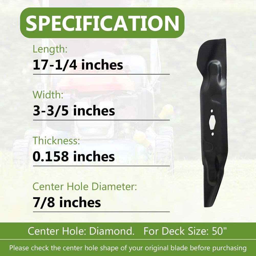 BCQNXX diamond center hole detail matching OEM spindle for easy fit