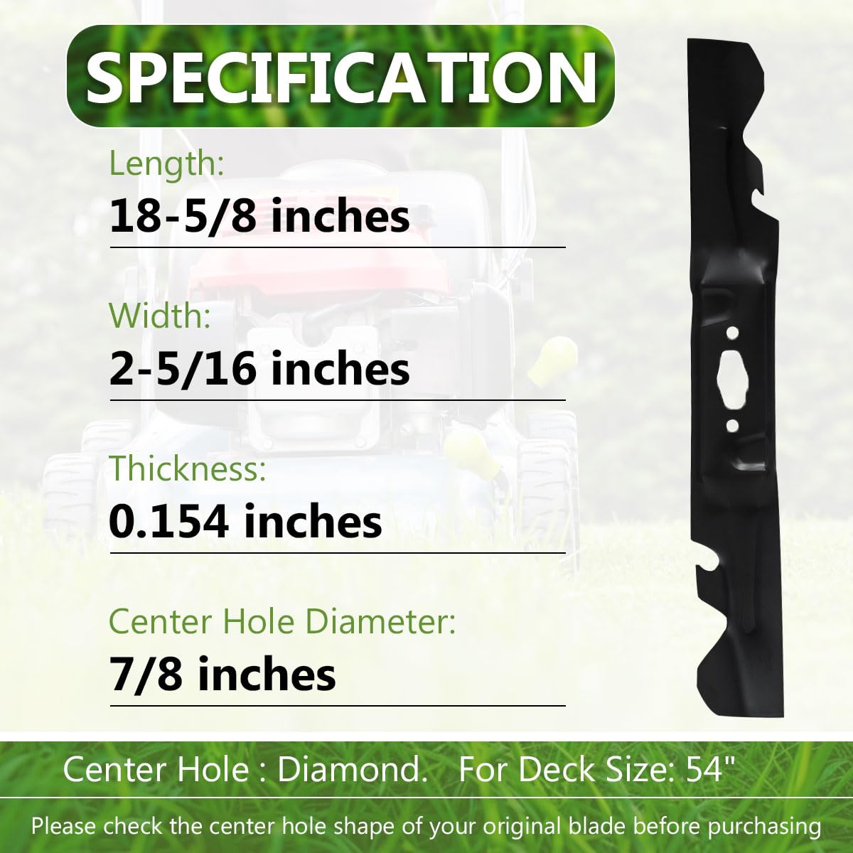 BCQNXX diamond hole pattern detail showing secure fit and stable mounting benefit