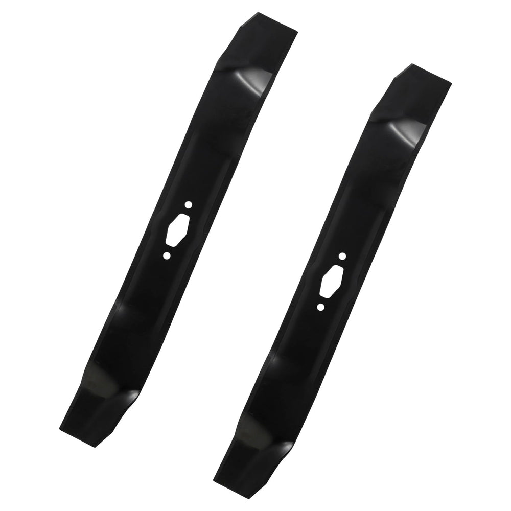 BCQNXX front view of 42" replacement blades showing fit and finish for reliable bagging