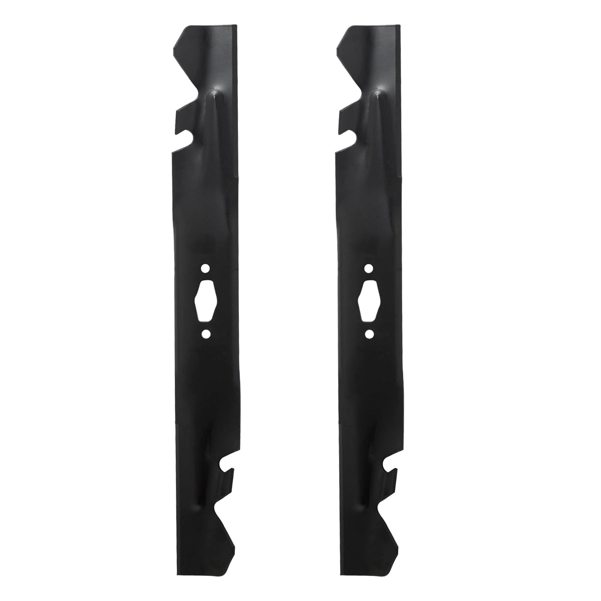 BCQNXX front view of two replacement blades showing package benefit of full set