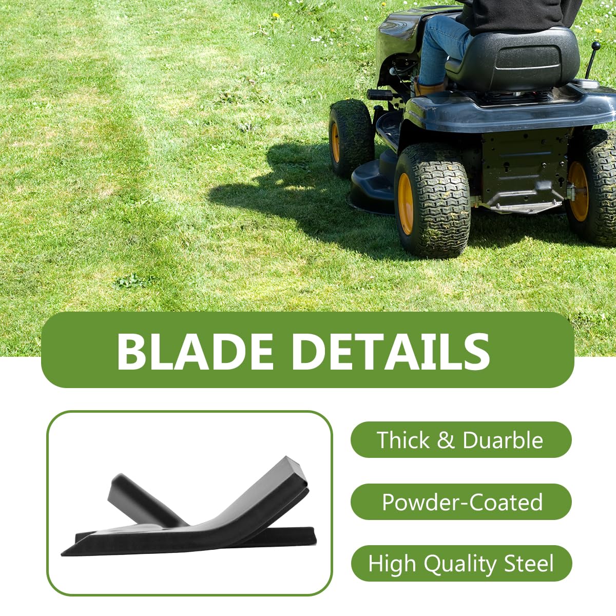 BCQNXX blades next to ruler showing exact 16-1-2 by 2-1-2 dimensions for fit confirmation