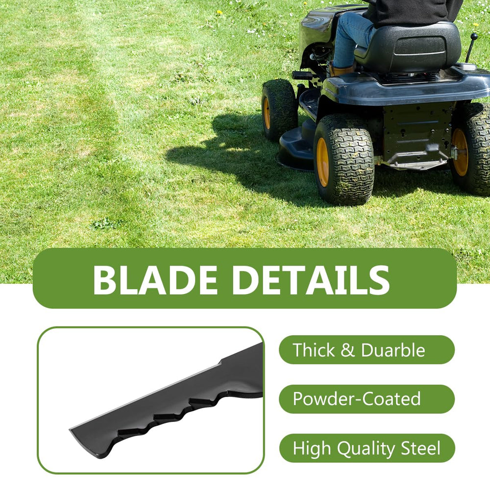 BCQNXX three blades laid flat showing full set for balanced cutting