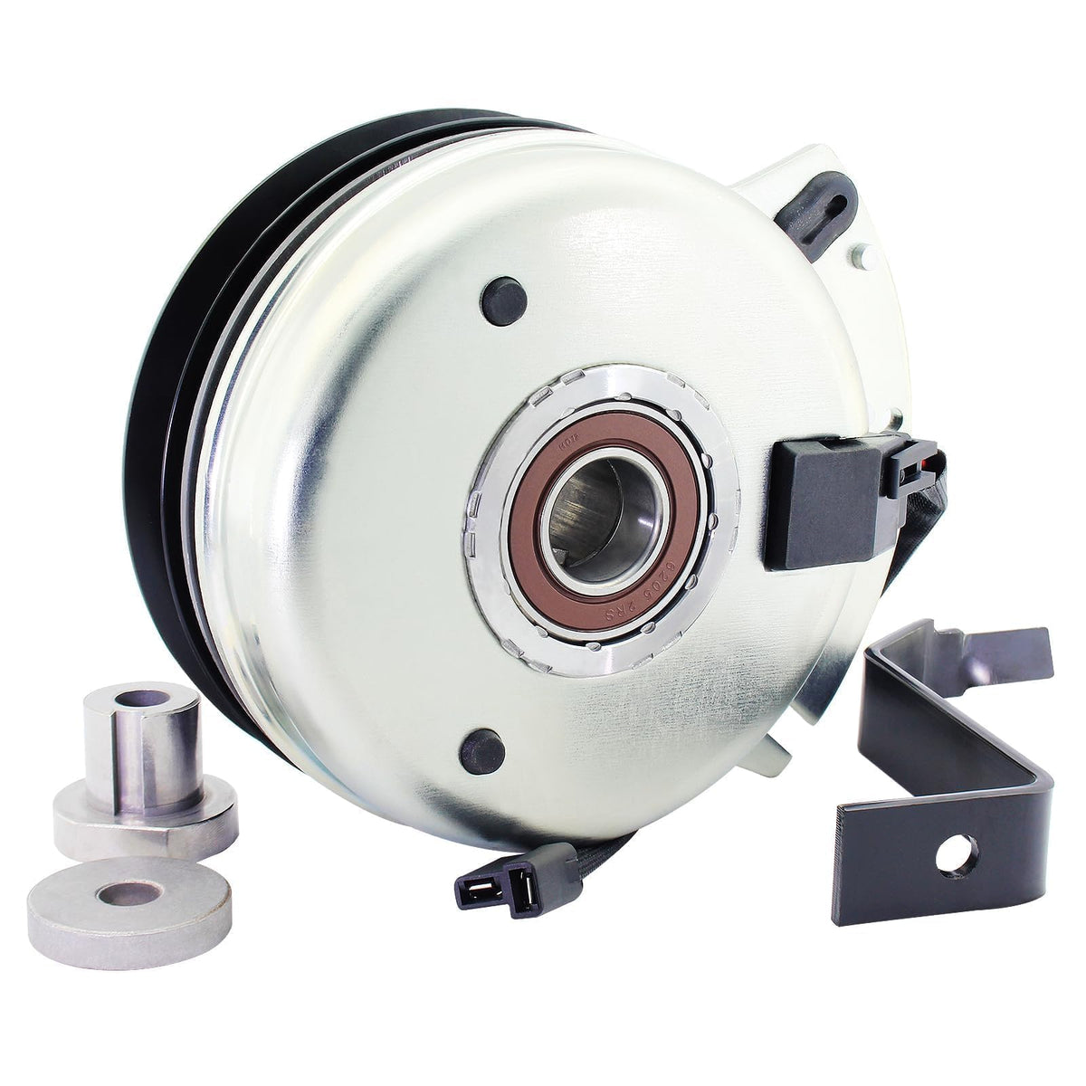 BDELI front view of electric PTO clutch showing mounting face and reliable fit