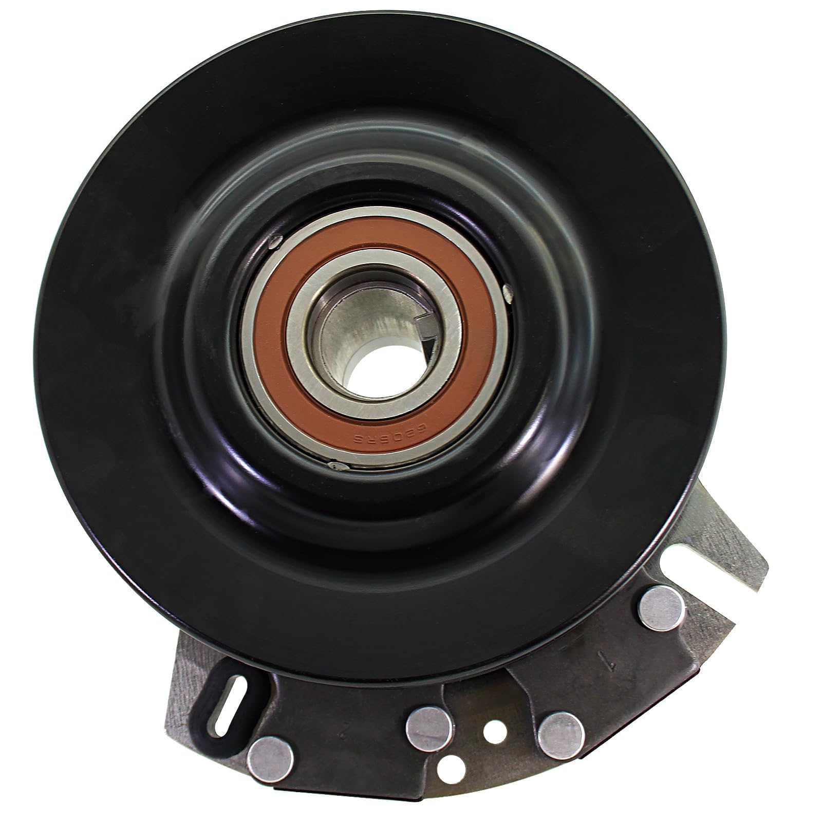 BDELI pulley-closeup highlighting 6.1-inch pulley for correct belt routing