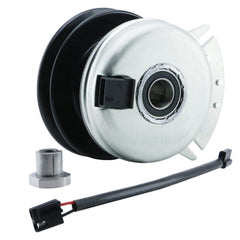 BDELI front assembly showing exact fit for Hustler 601801 and quick replacement benefit