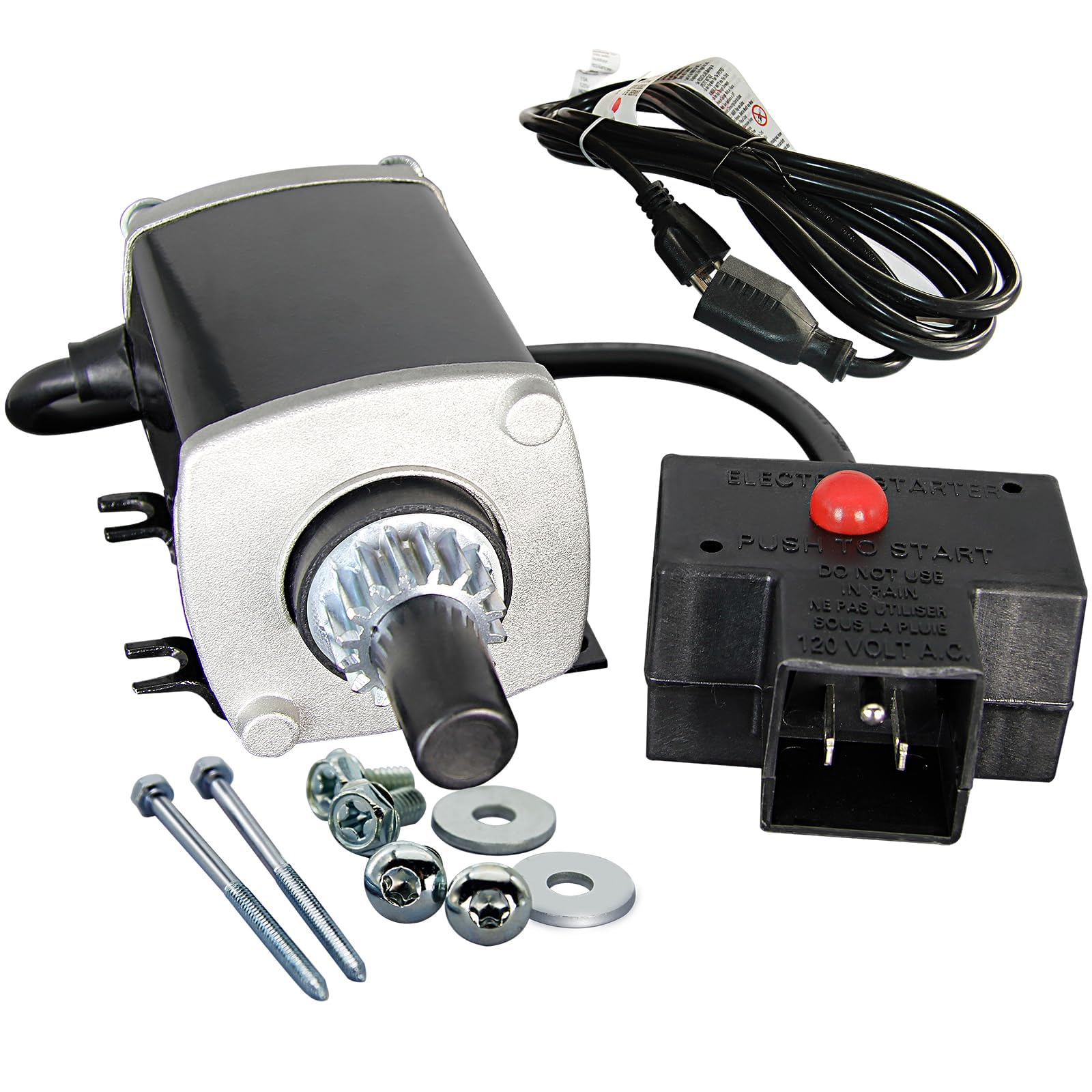 BDELI Tecumseh starter front view showing secure mounting and reliable fit