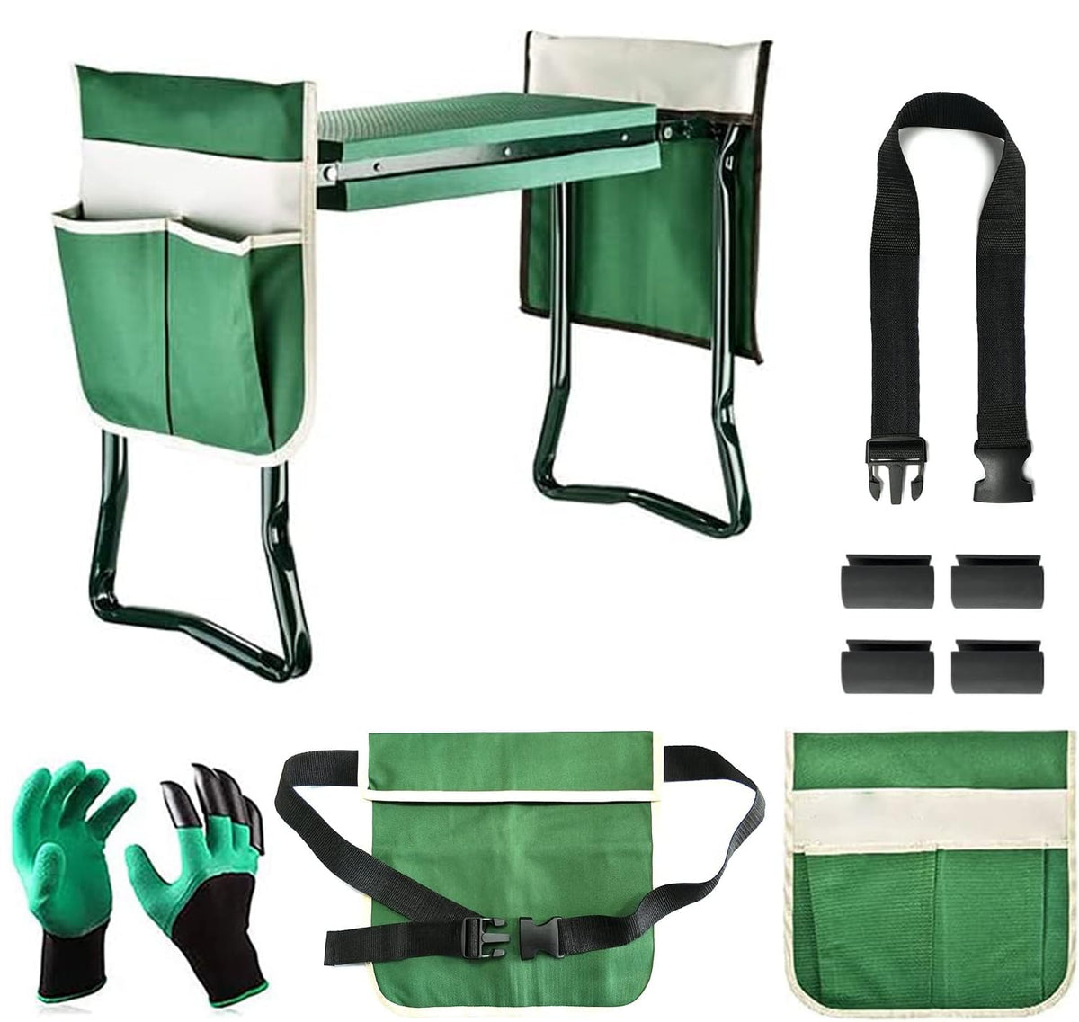 BDL front view of kneeler showing cushion and frame for comfort
