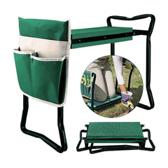 BDL front view of kneeler showing frame and cushion for comfortable gardening