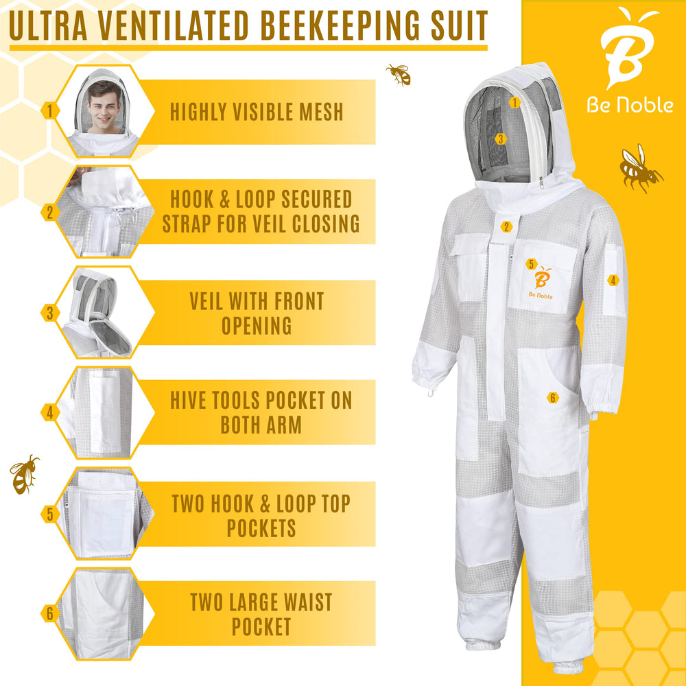 Be Noble close-up of veil stripe and stitching for secure hood positioning