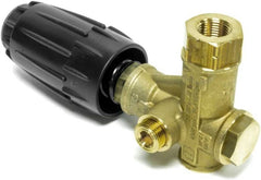 BE Power Equipment AL607EZ close-up of 3/8" ports for easy system hookup