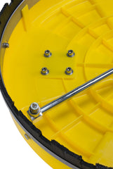 BE Power Equipment nylon brush kit close-up protecting surfaces while scrubbing effectively