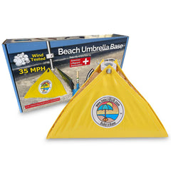 BEACHBUB Ultra front view showing stable base and easy setup benefit