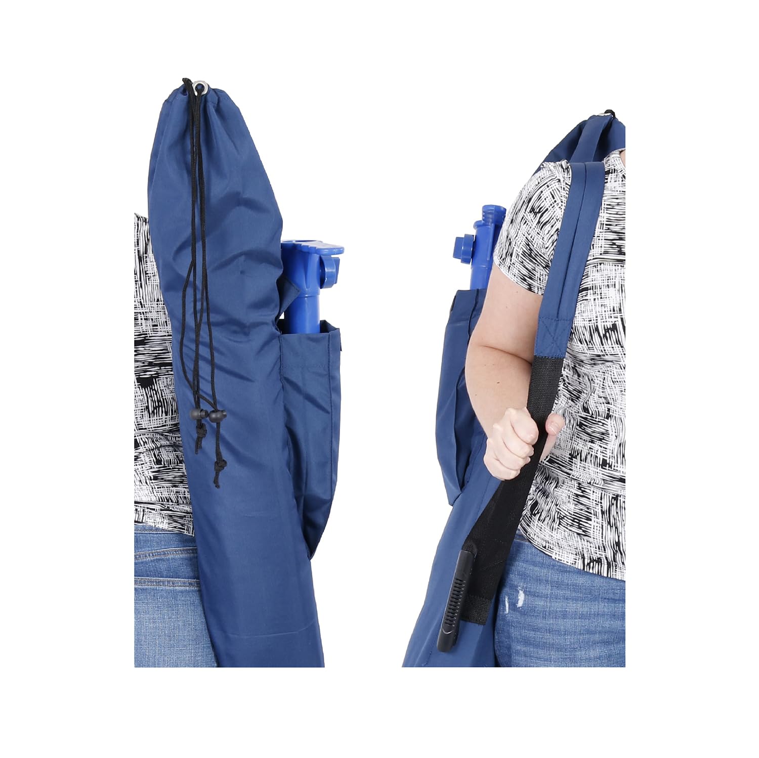 BeachMall close-up of double reinforced bottom preventing premature tearing