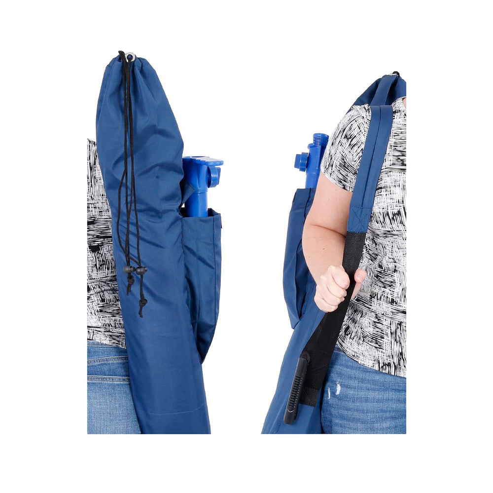 BeachMall close-up of double reinforced bottom preventing premature tearing