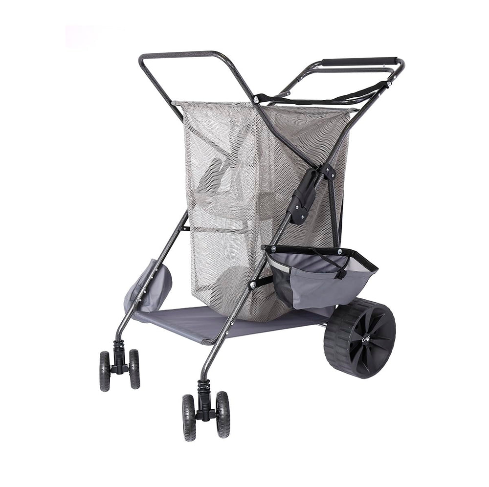 BeachMall umbrella and bodyboard holders securing long gear