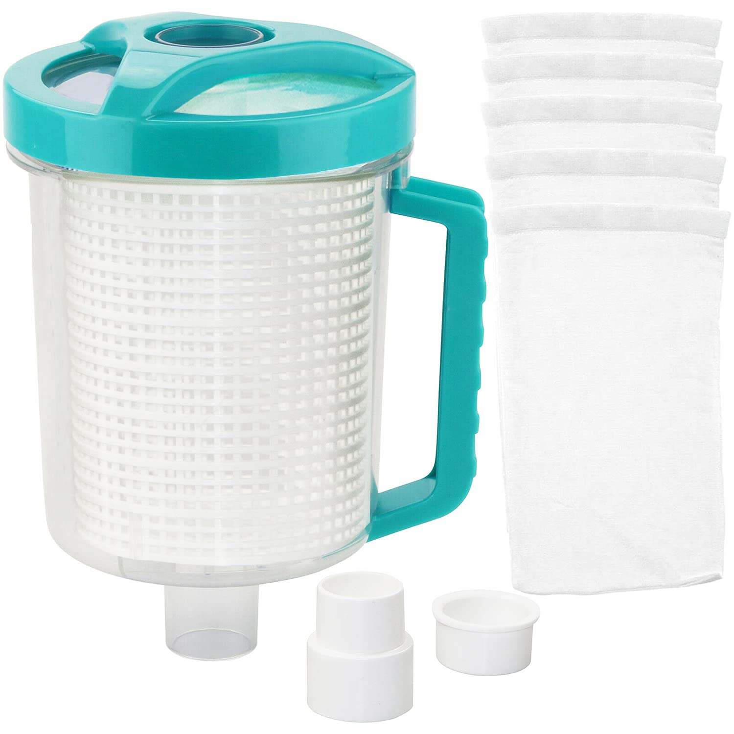 BeadChica front view of in-line leaf canister showing clear body benefit