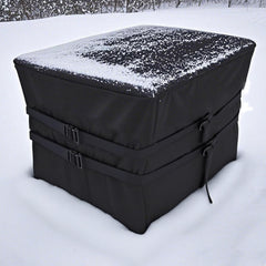 BeadChica front view on heater showing full coverage and protection